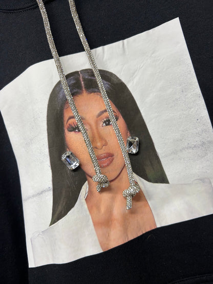 Cardi B Diamond Hoodie