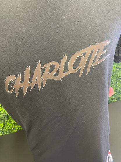 “Charlotte” Blackout Tee