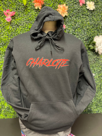 “Charlotte” Code Red Hoodie