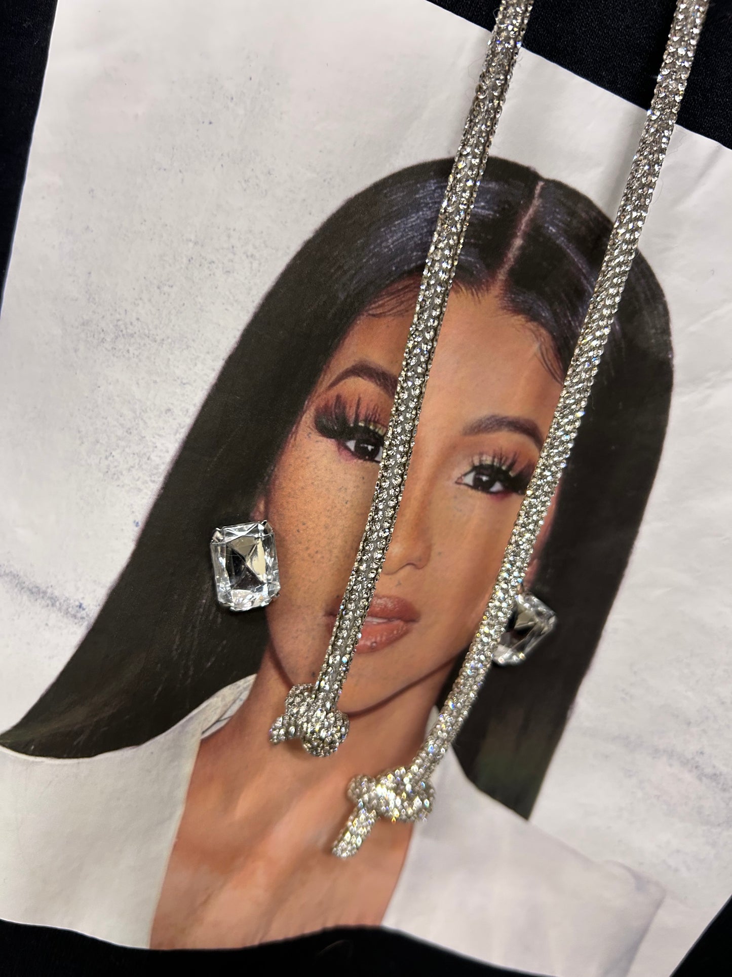 Cardi B Diamond Hoodie