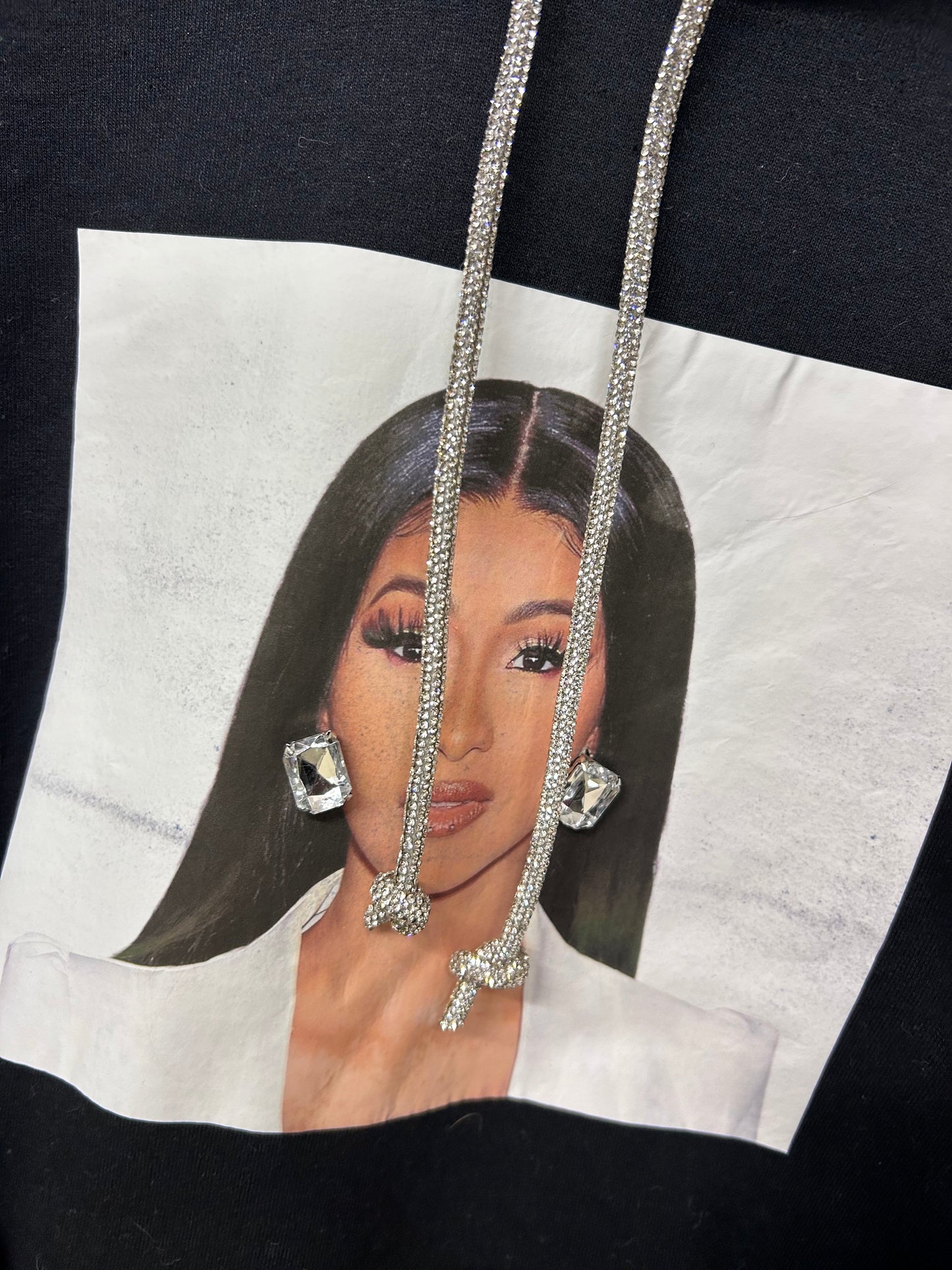 Cardi B Diamond Hoodie