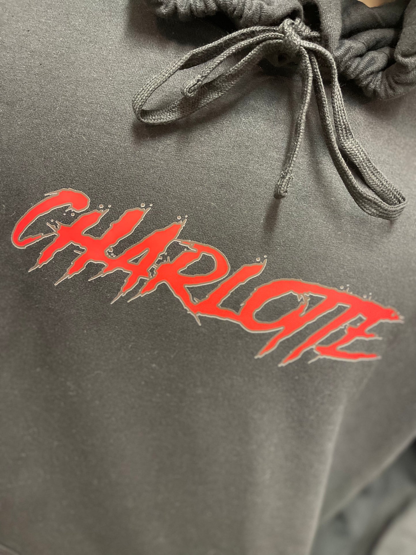 “Charlotte” Code Red Hoodie