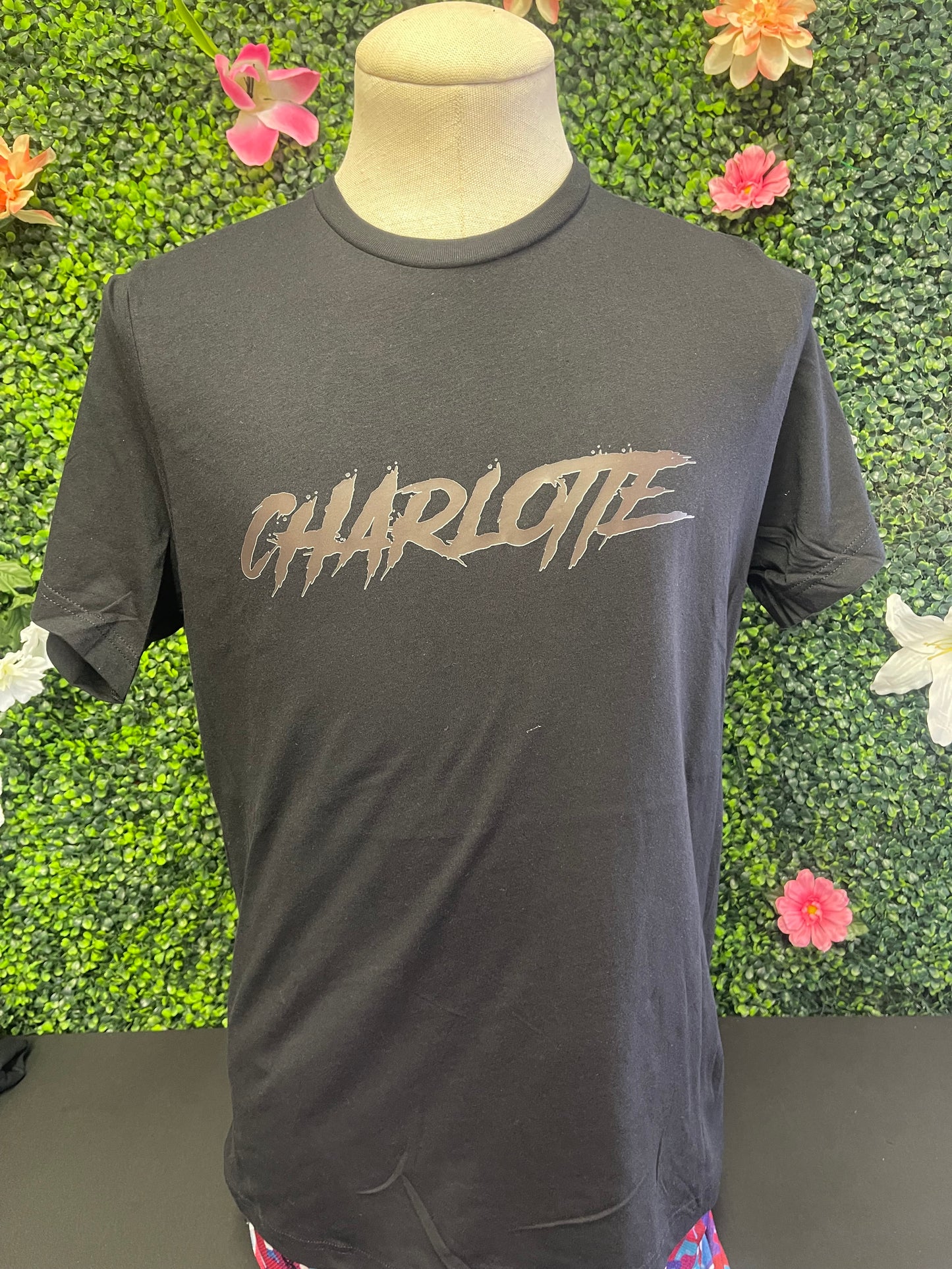 “Charlotte” Blackout Tee