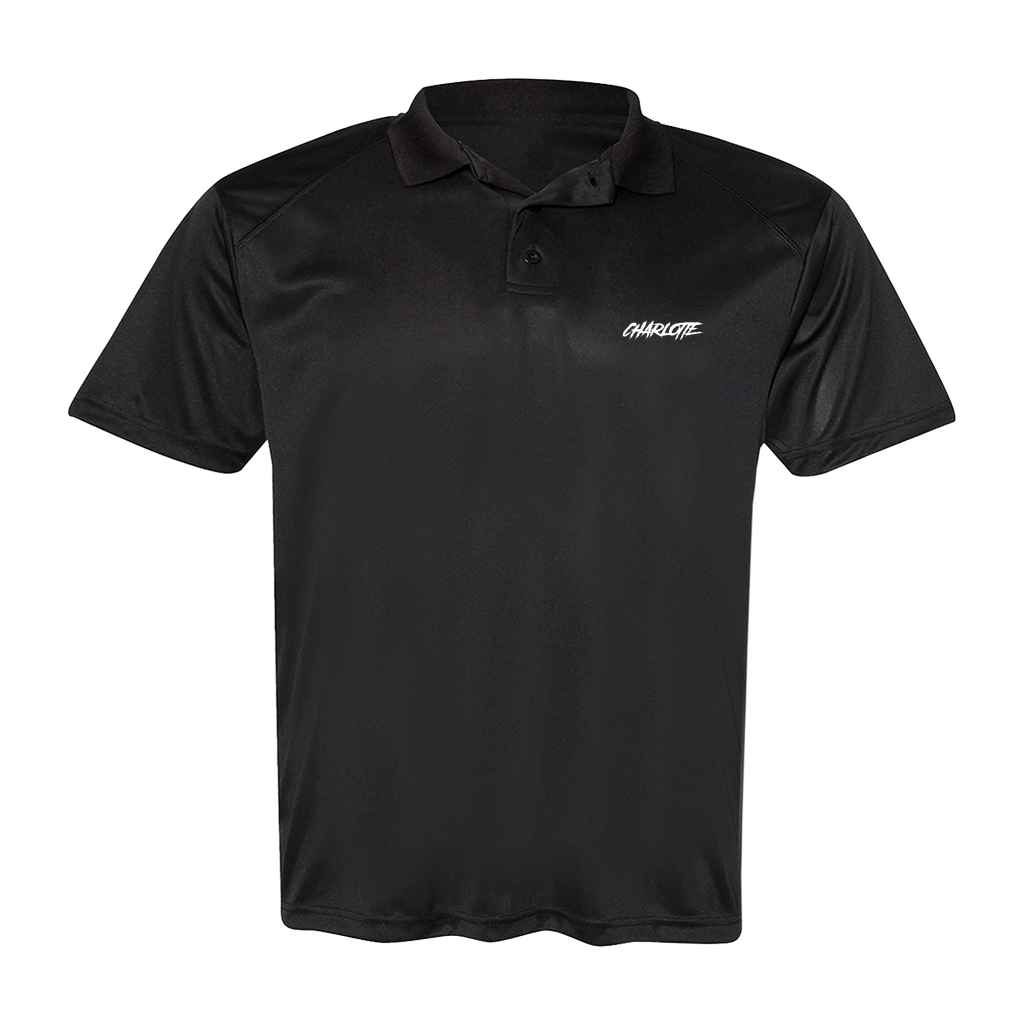 Men's  "Charlotte" Poly Buttoned Polo